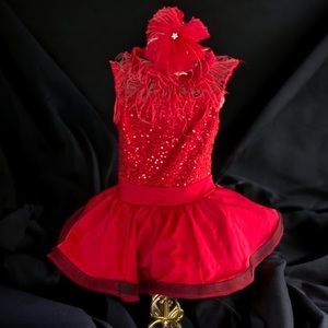 Weiss man 12316 red costume